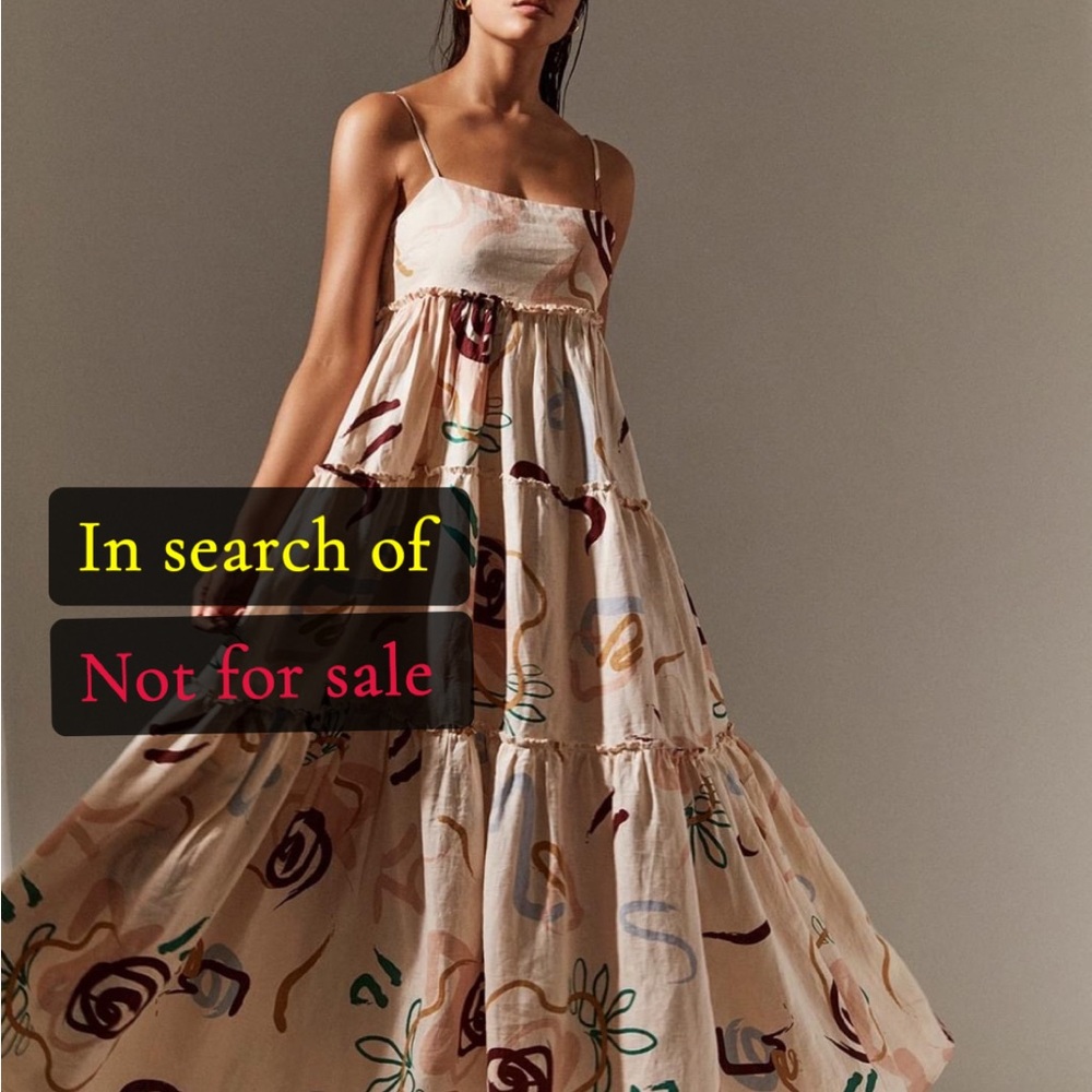 In search of - lottie maxi dress Skye staghorn
